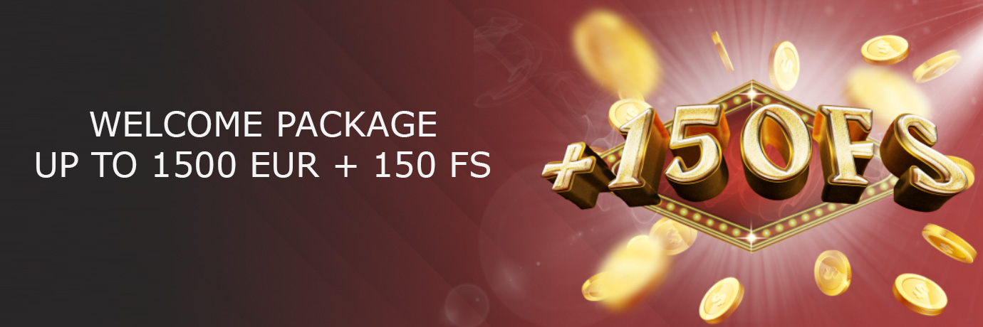 Welcome Package for casino players. 